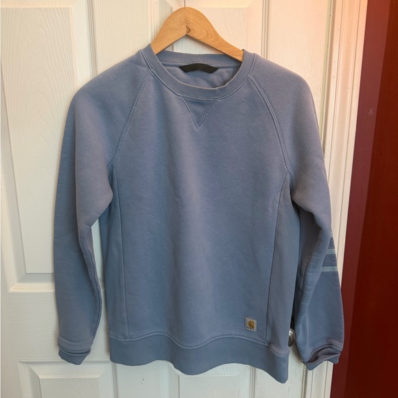 Carhartt Tops - Carhartt Women's Blue Sweatshirt